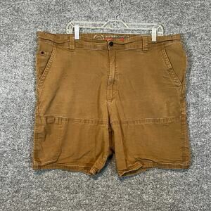 Wrangler ATG Shorts Mens 42 Brown Cargo Pockets Outdoors All Terrain Gear